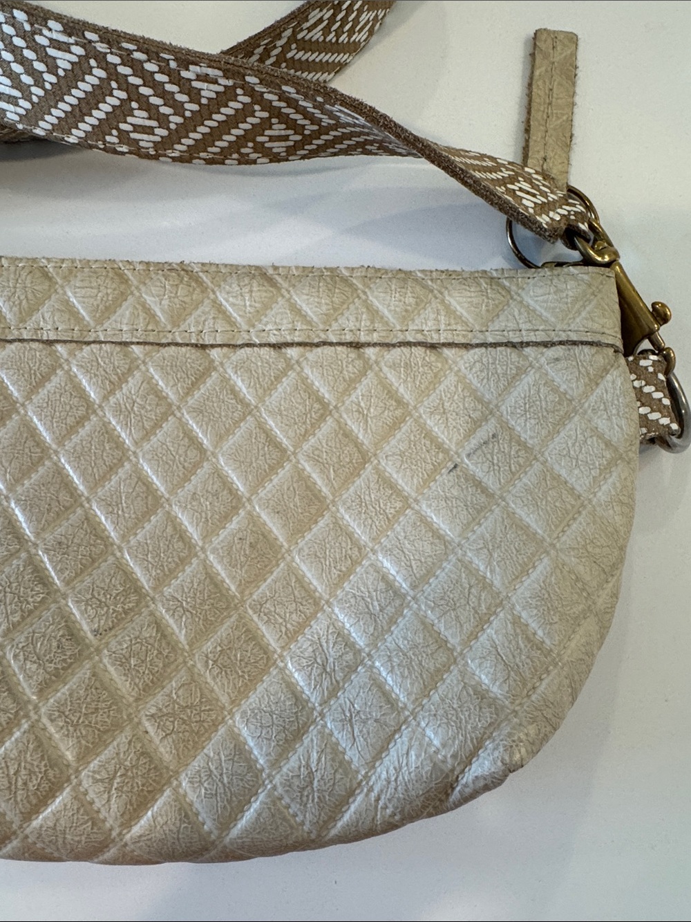 Maya Moon Designs Handmade Leather High and Tight Louis Vuitton canvas - Picture 9 of 11